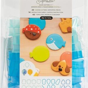 Sweet Sugarbelle Shape Shifters Cookie Cutter Set NIB!